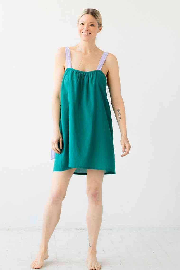 Daisy Tie Strap Cotton Babydoll