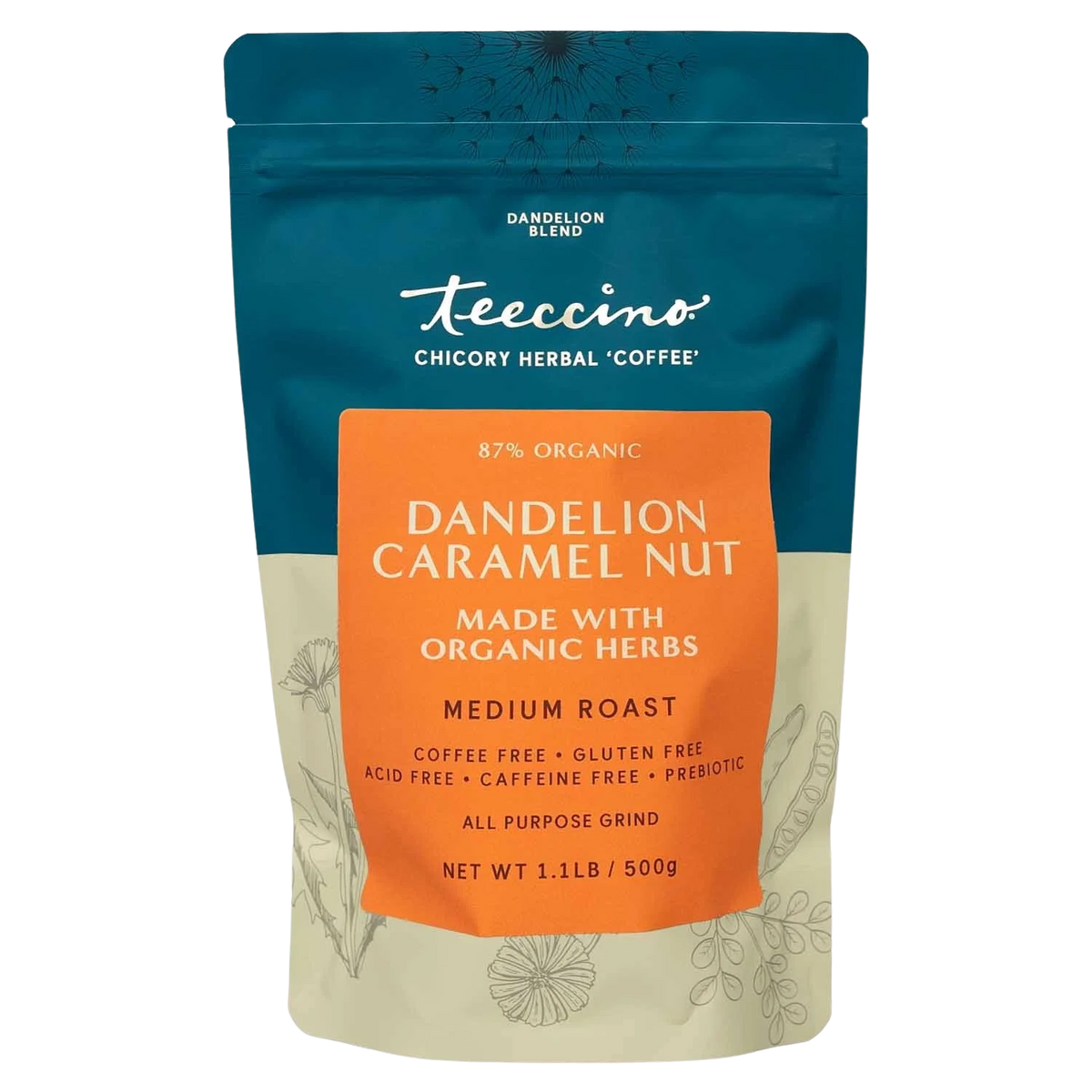 Dandelion Caramel Nut Chicory Herbal Coffee DestGlow