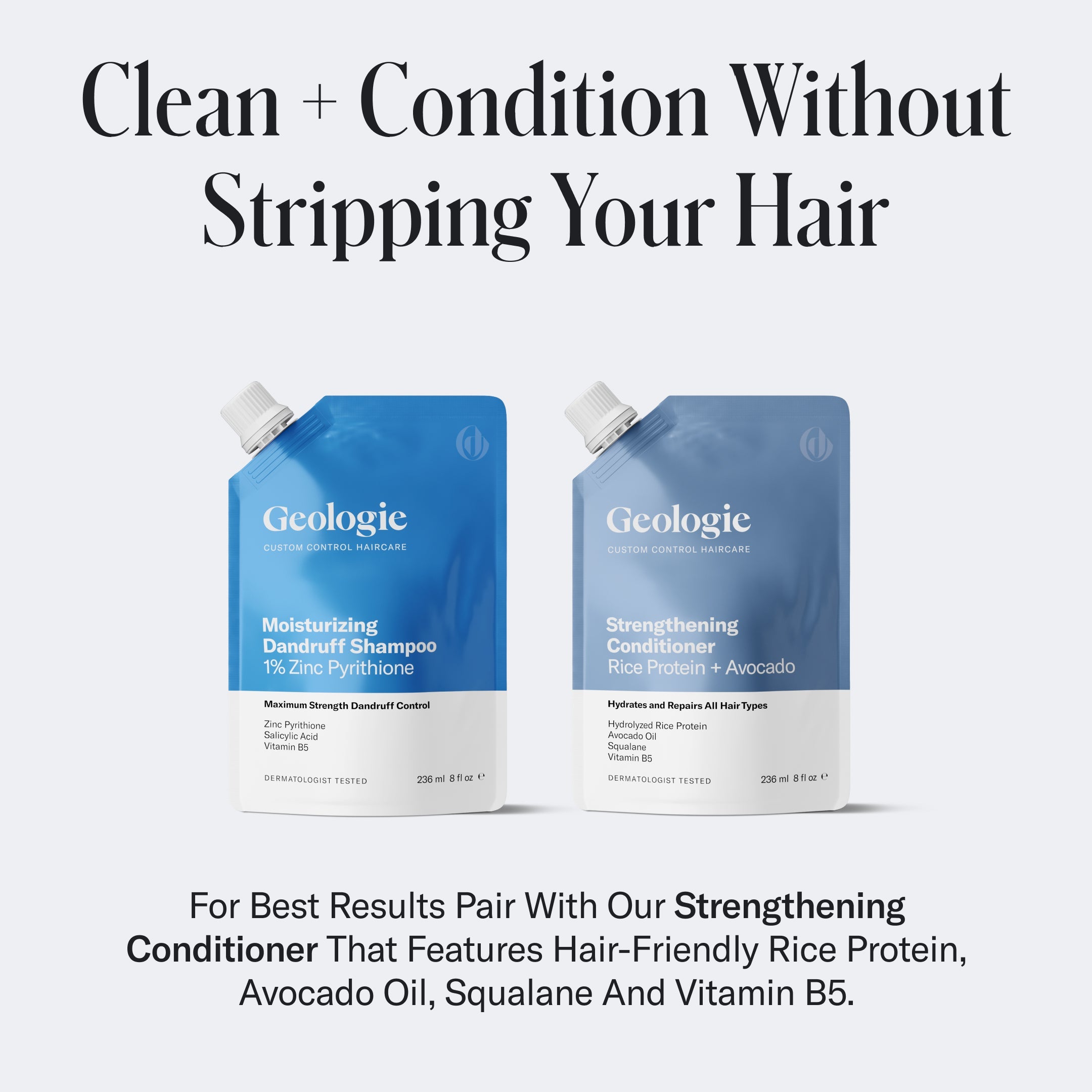 Moisturizing Dandruff Shampoo by Geologie
