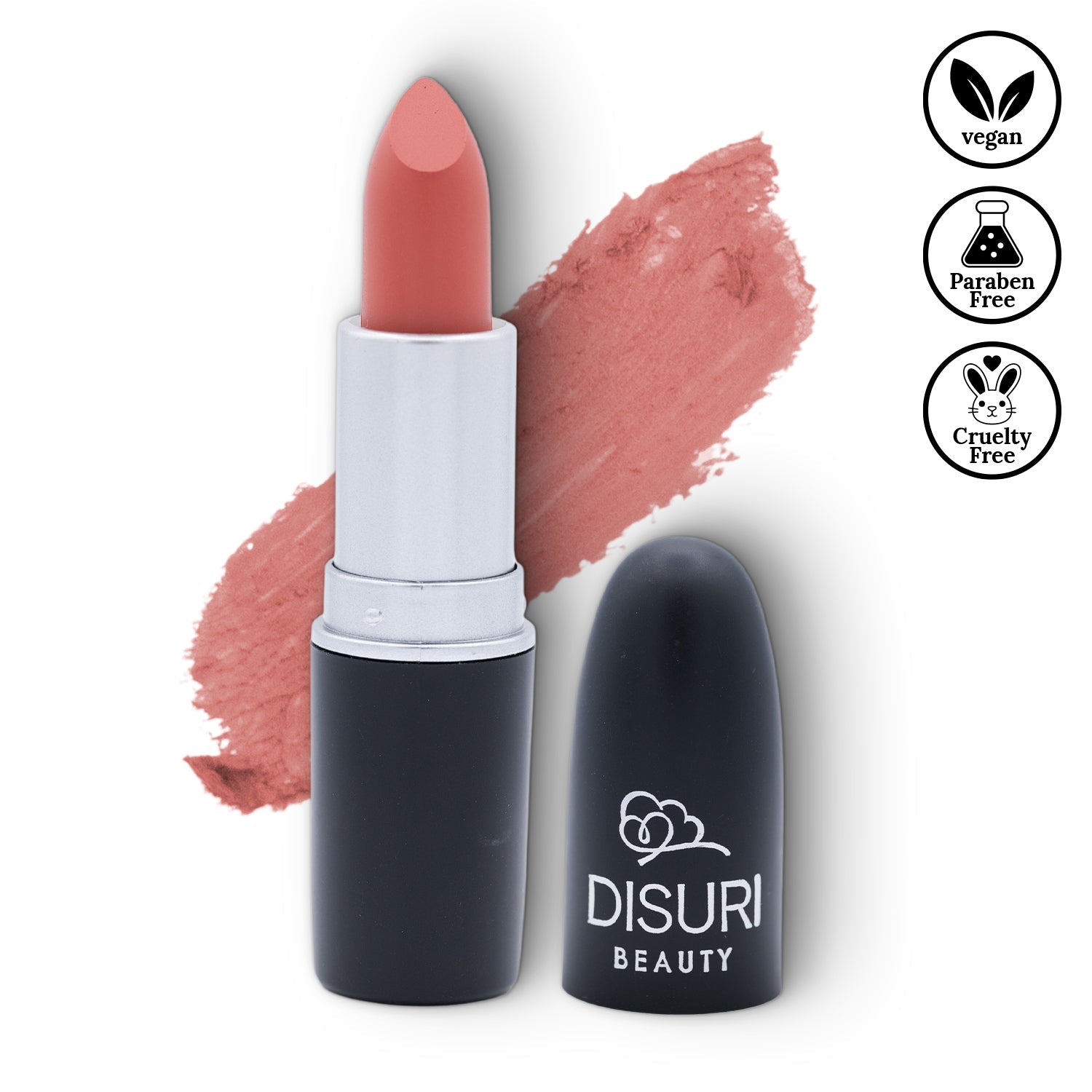 DISURI Beauty Matte Bullet Lipstick - Daring Desire (