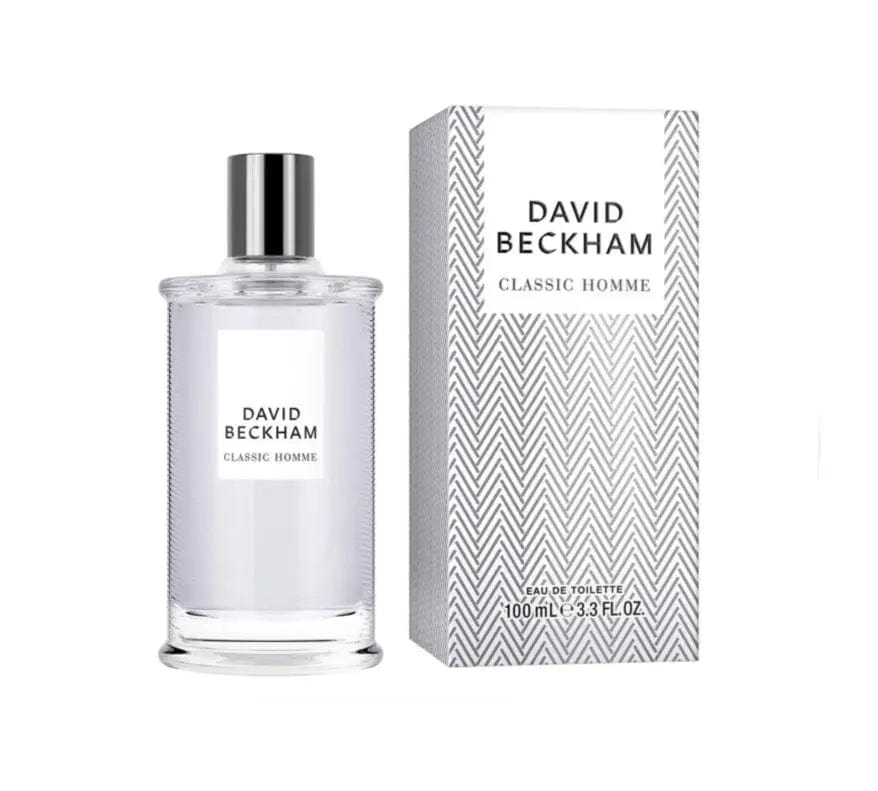 David Beckham Classic White For Men 3.0 oz EDT Spray by perfumesandrea