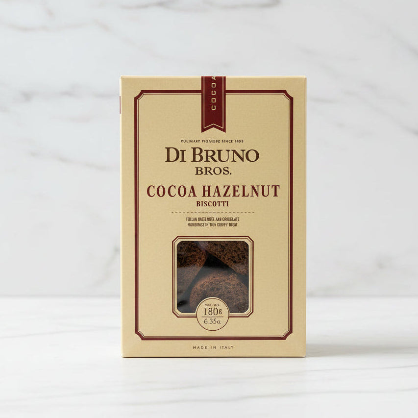 Cocoa Hazelnut Biscotti by Di Bruno Bros.