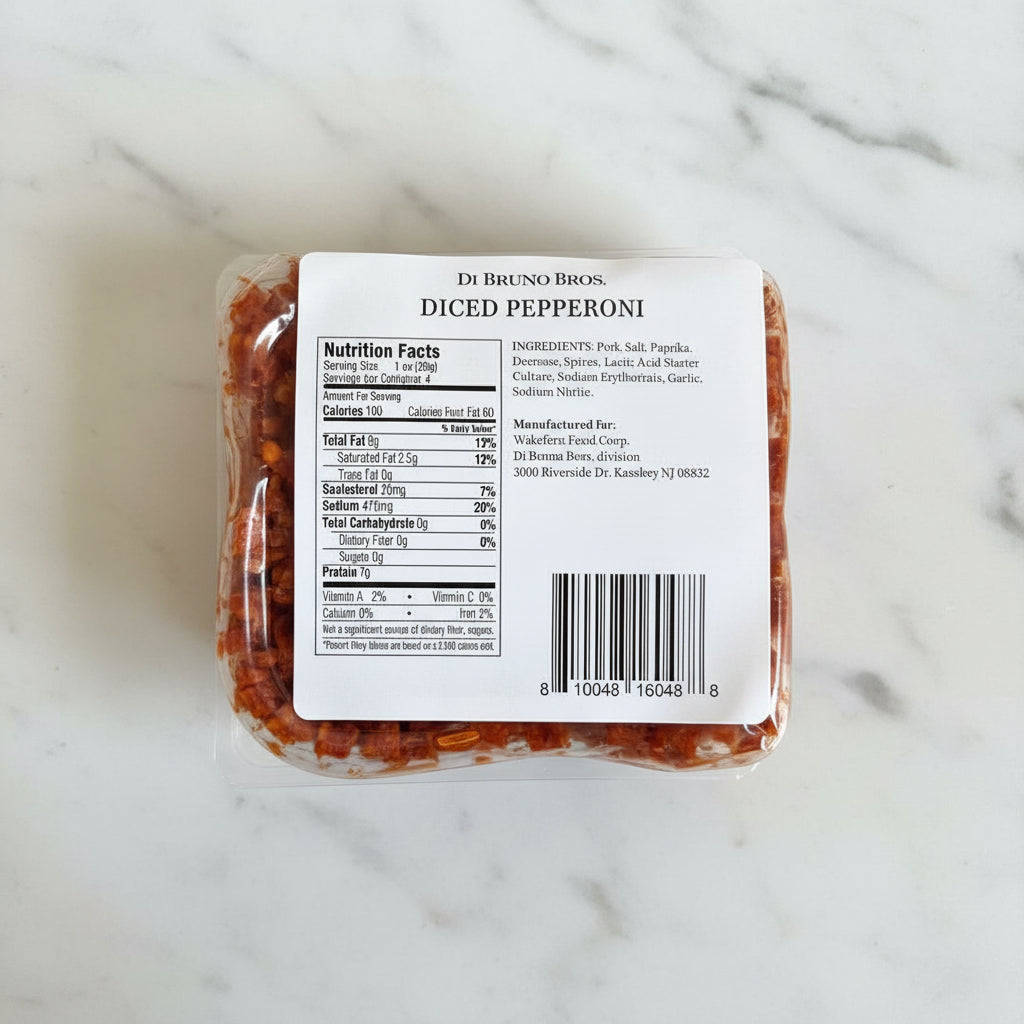 Diced Pepperoni by Di Bruno Bros.