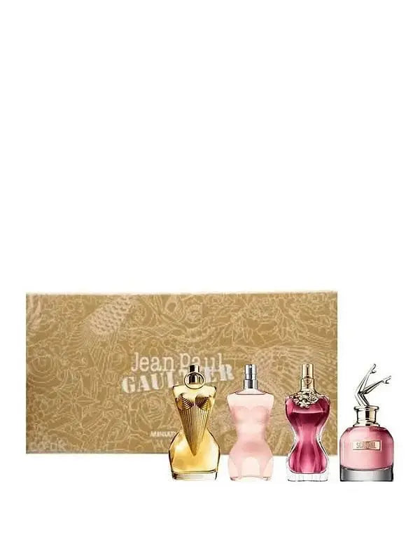Discovery Set By Jean Paul Gaultier For Women 4Pcs Set EDP Spray (Miniatures)