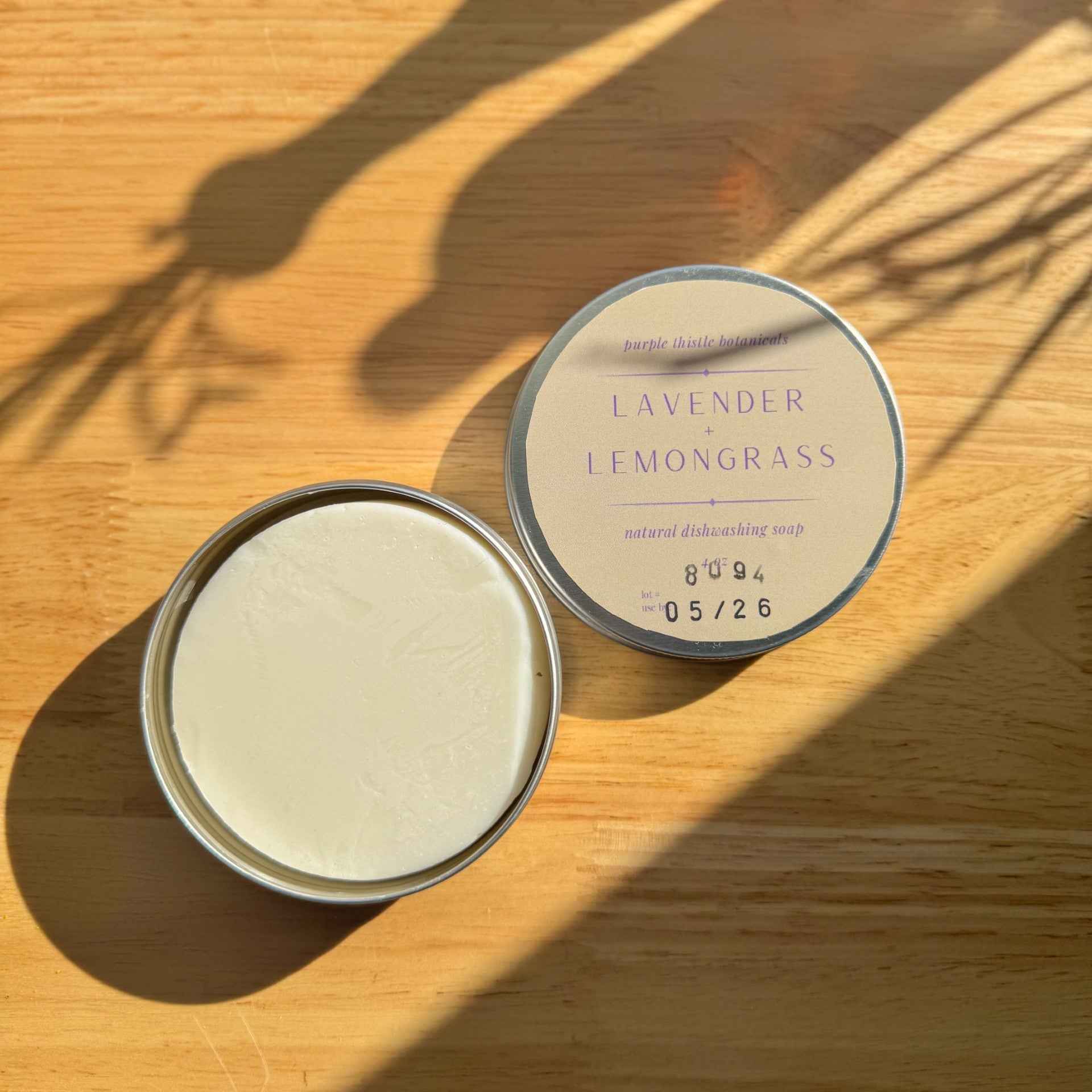 All-Natural Solid Dish Soap