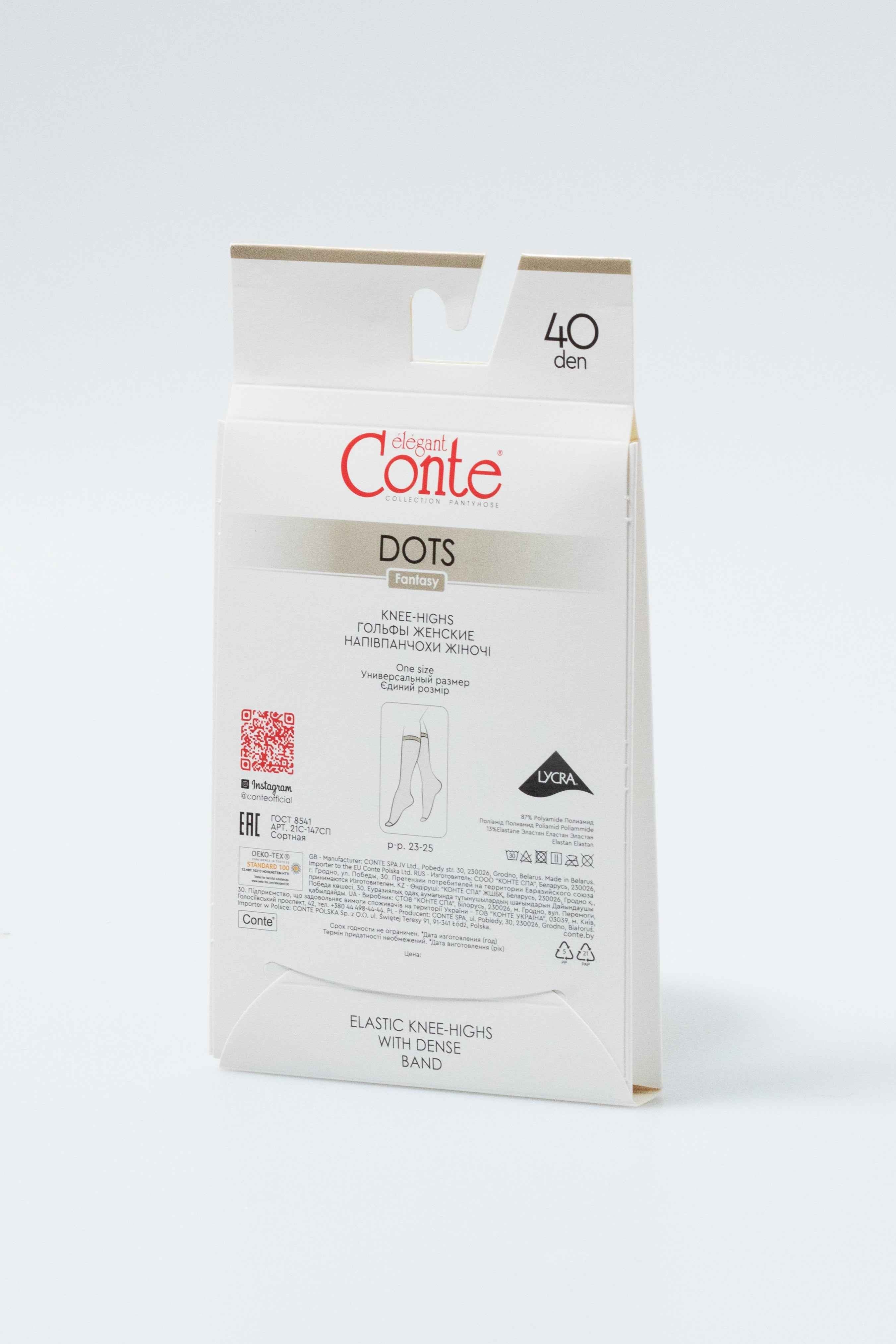 Fantasy Knee Highs Conte Dots - DestGlow