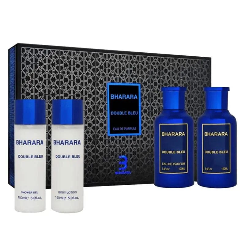 Double Bleu By Bharara For Men (4Pc Gift Set) - DestGlow