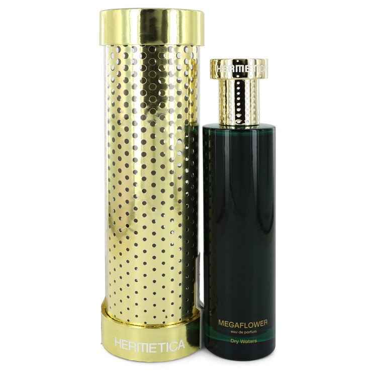 Dry Waters Megaflower by Hermetica Eau De Parfum Spray (Unisex Alcohol Free) 3.3 oz for Women