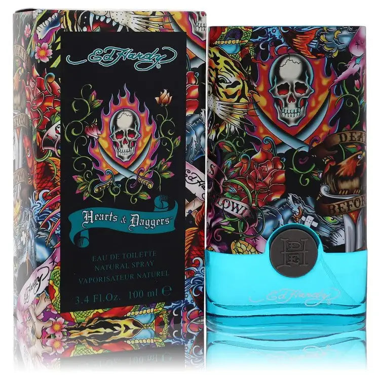 Ed Hardy Hearts & Daggers By Christian Audigier Cologne for Men