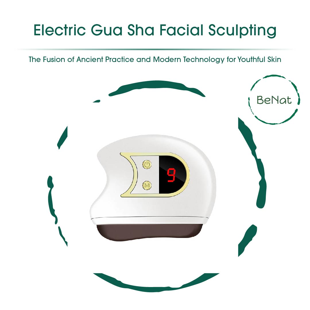 Lift, Sculpt & Glow Toolkit -Set of 3 LED Therapy, Electric Gua Sha & Microcurrent Toning Device for Radiant Skin - DestGlow
