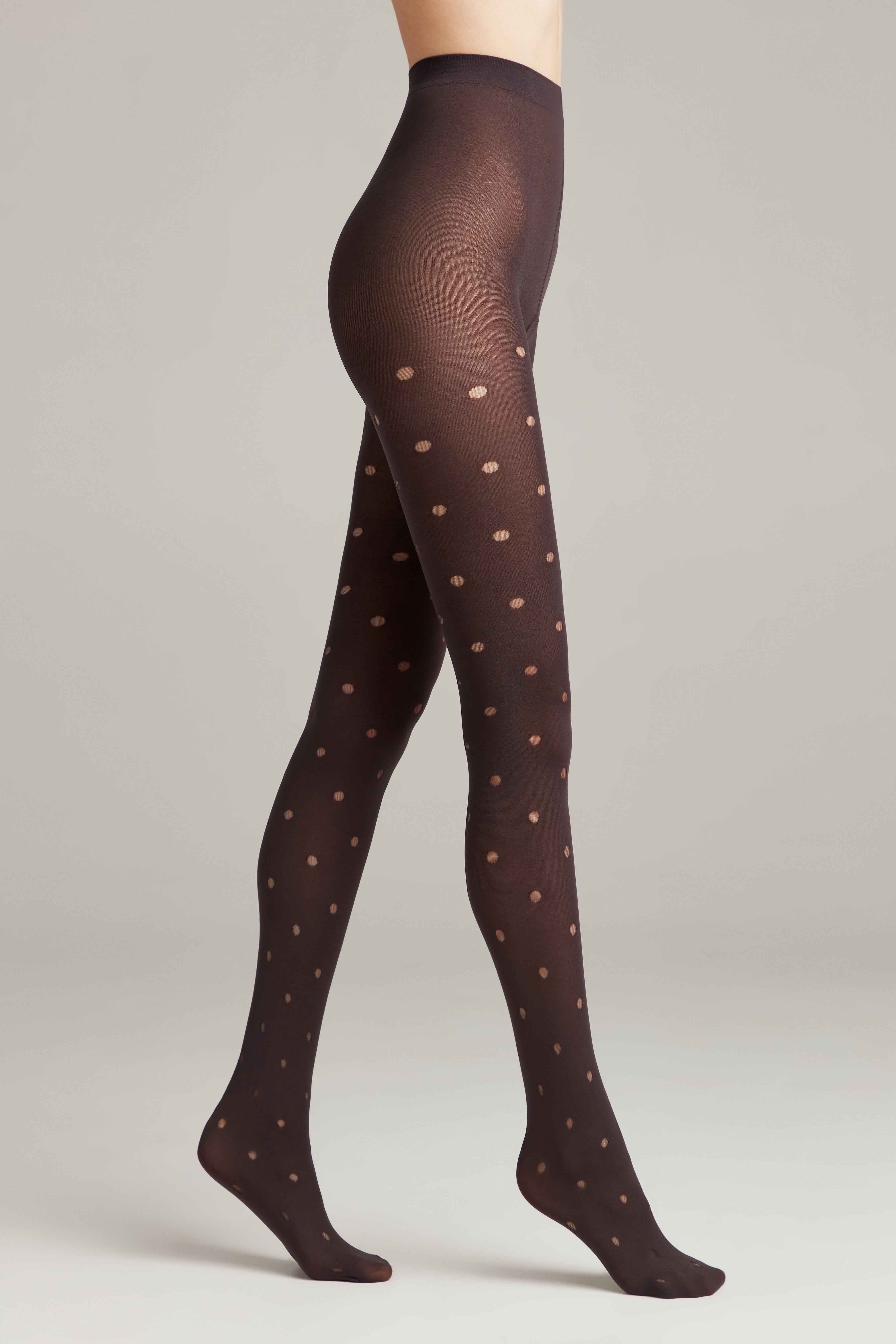 Fantasy Tights Conte Enjoy - Sheer Polka Dots by TheRanok.com