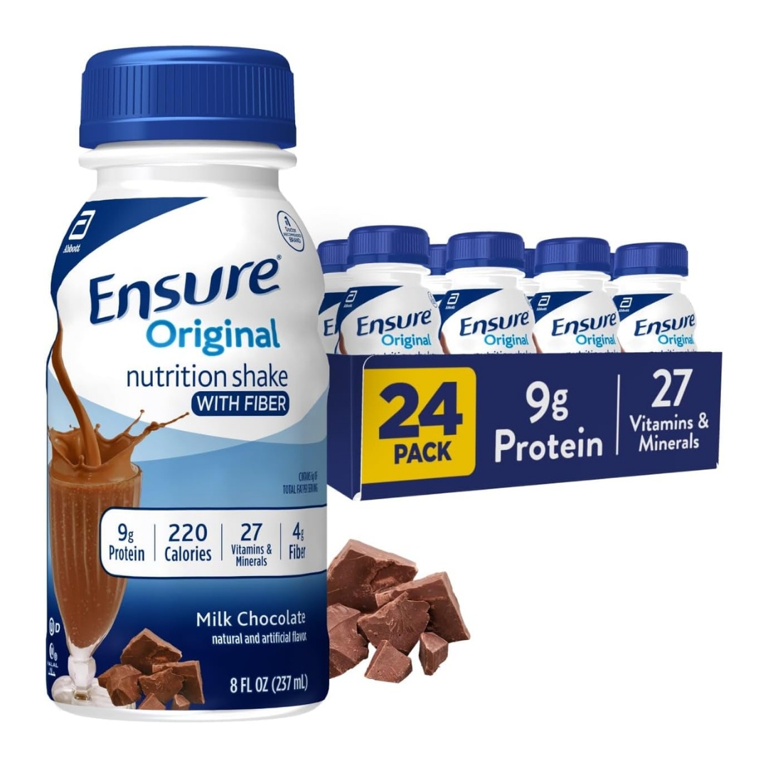 Ensure Nutrition Shake Chocolate Flavor 8oz Bottles (24 pack) DestGlow