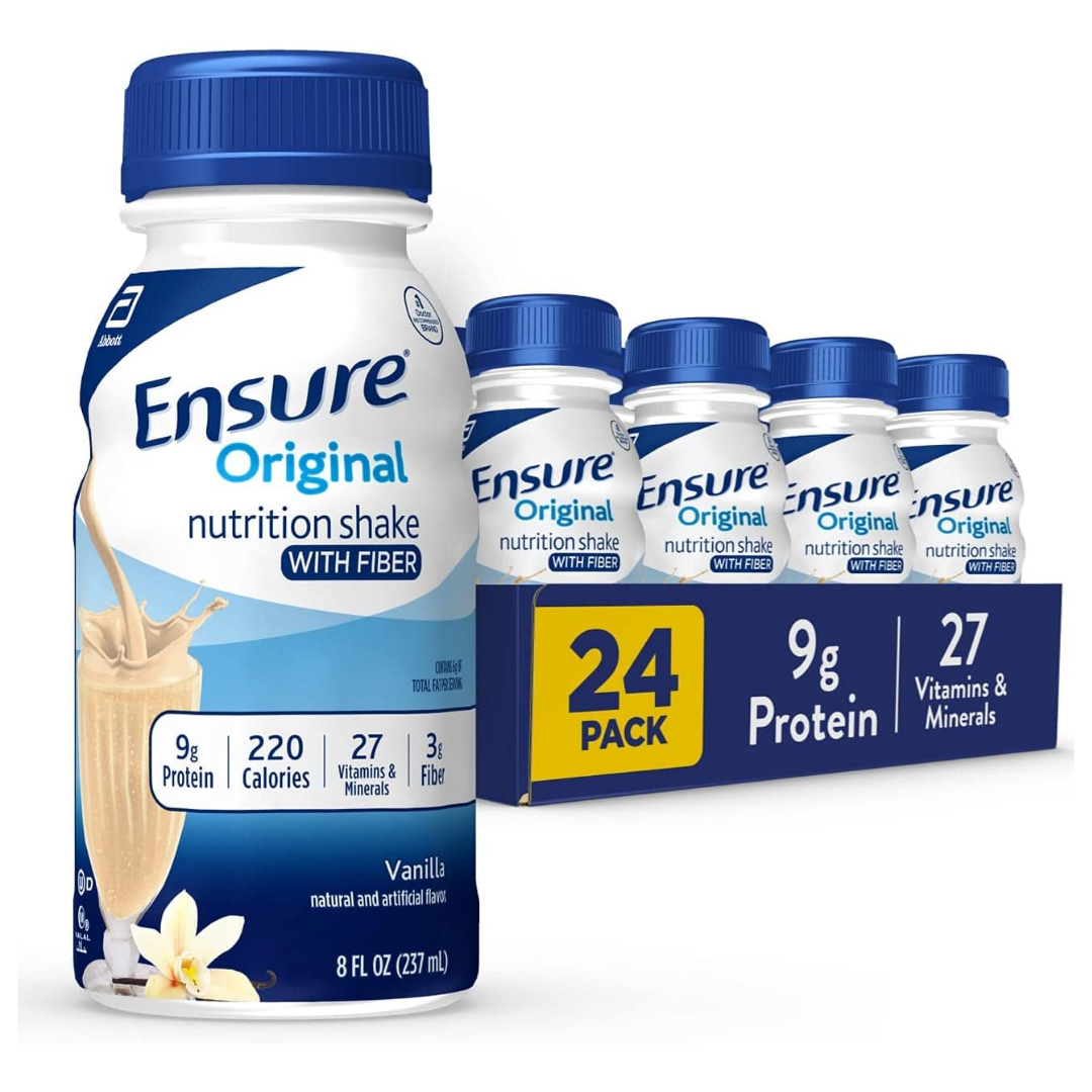 Ensure Nutrition Shake Vanilla Flavor 8?oz Bottles (24?pack) DestGlow