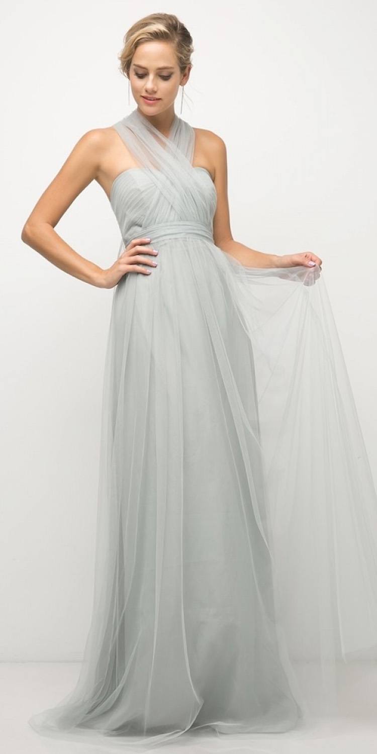 Cinderella Divine ET322 Tulle Infinity Style Long Dress by DiscountDressShop