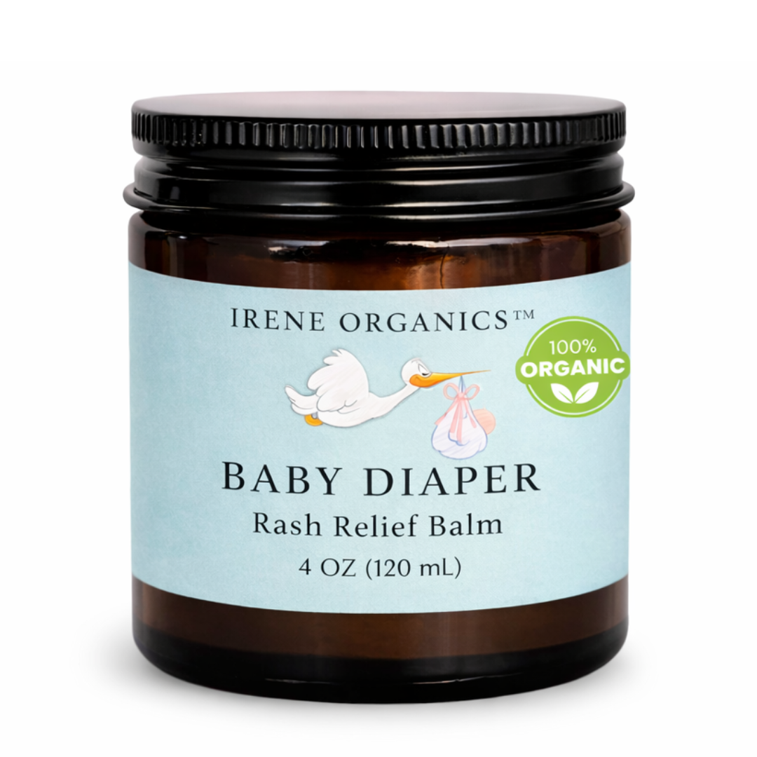 Baby Diaper Rash Relief Balm by Irene Organics