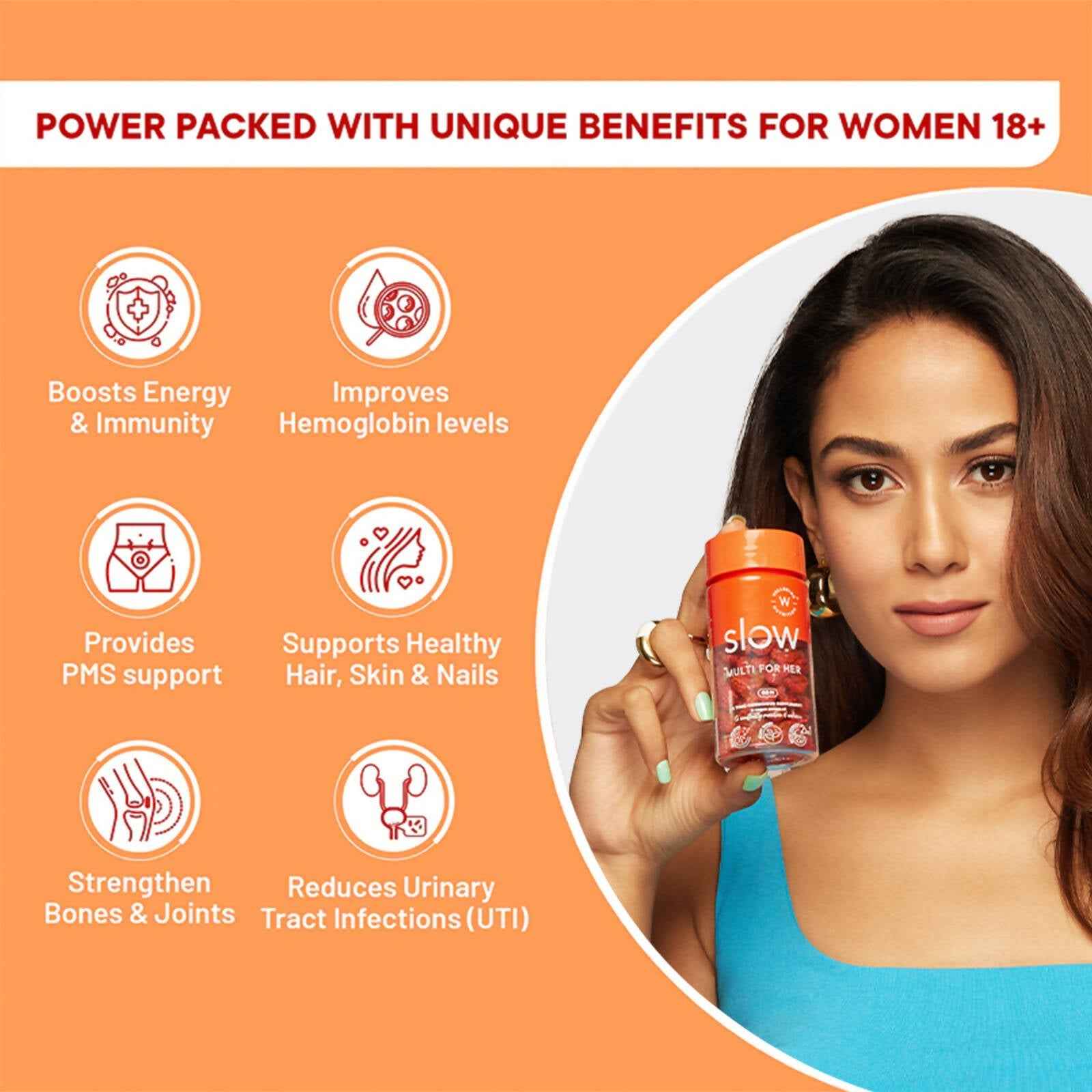 Wellbeing Nutrition Slow Multi + Omega for Her Capsules