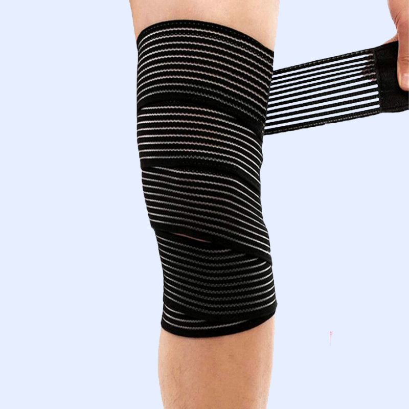 KneeFlex™ Elastic Breathable Knee Wrap – Joint Support & Pain Relief
