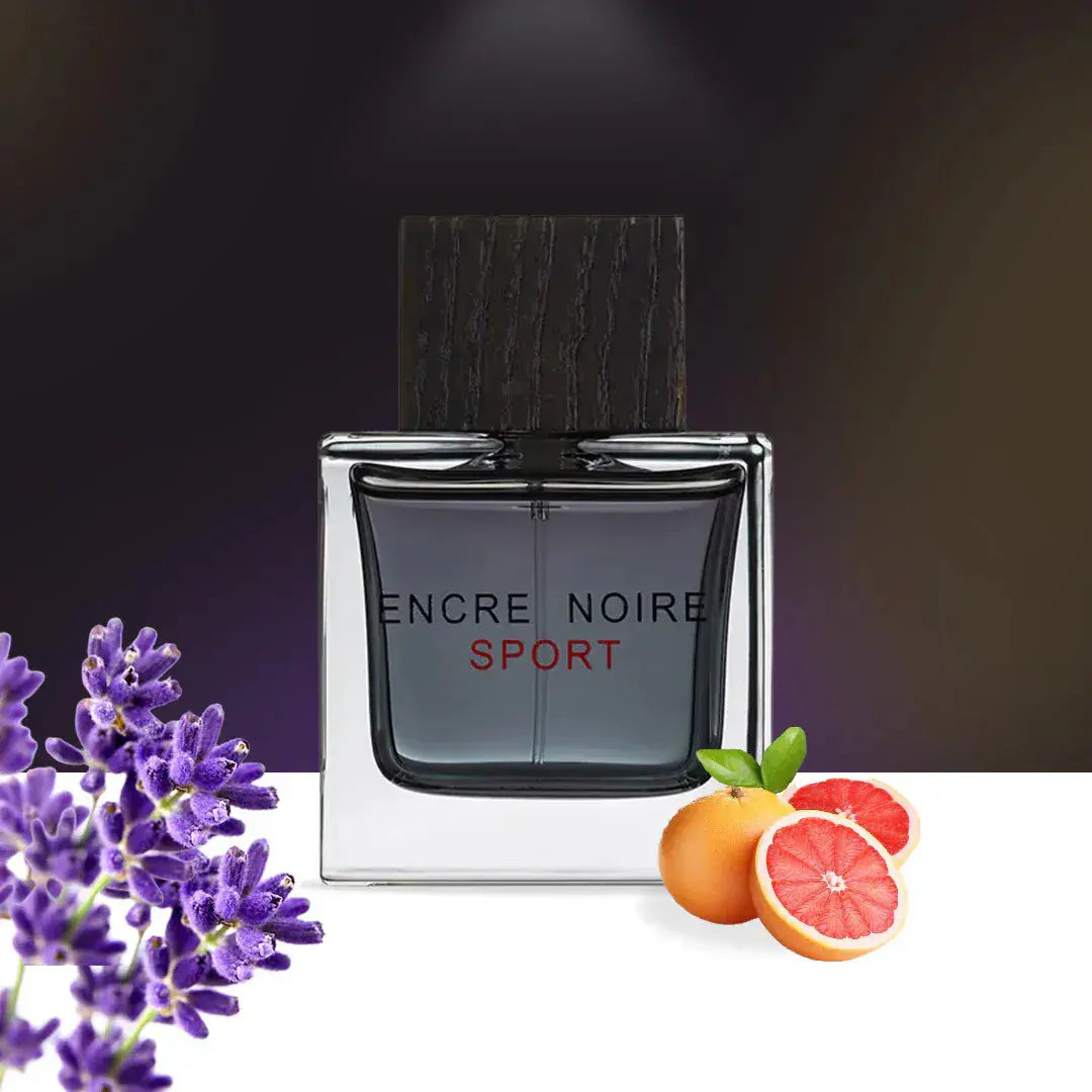 Encre Noire Sport By Lalique For Men 3.3oz EDT Spray by perfumesandrea