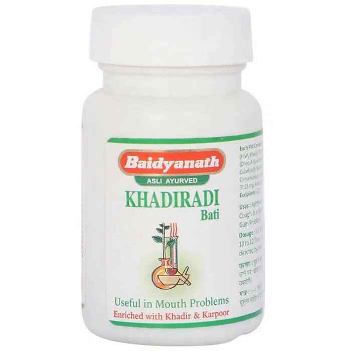 Baidyanath Jhansi Khadiradi Bati