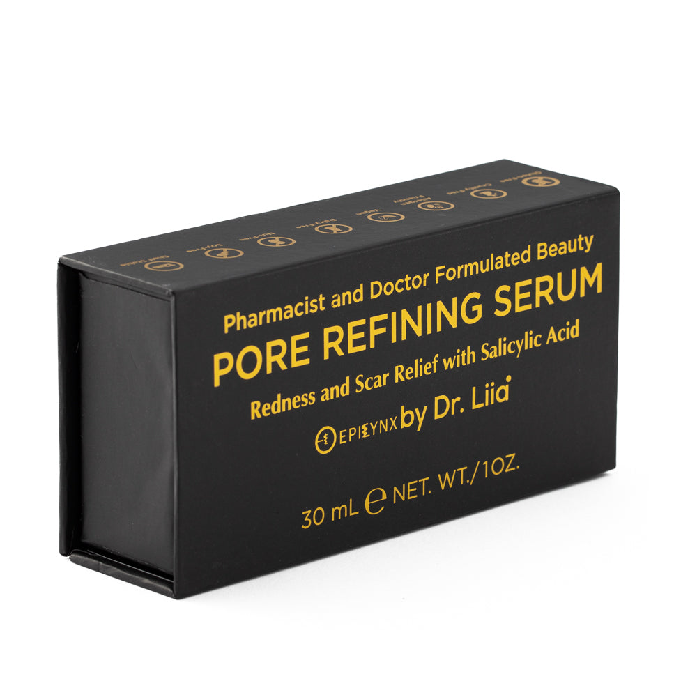 Pore Refining & Redness Relief Serum – Vegan, Gluten-Free, Hypoallergenic Brightening Formula by EpiLynx