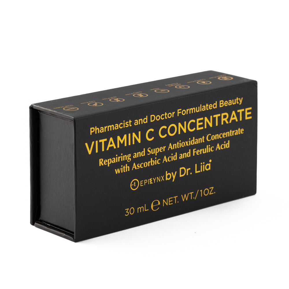 Brightening Vitamin C Glow Serum for Sensitive & Dry Skin – Vegan, Gluten-Free, Anti-Aging, Fragrance-Free by EpiLynx