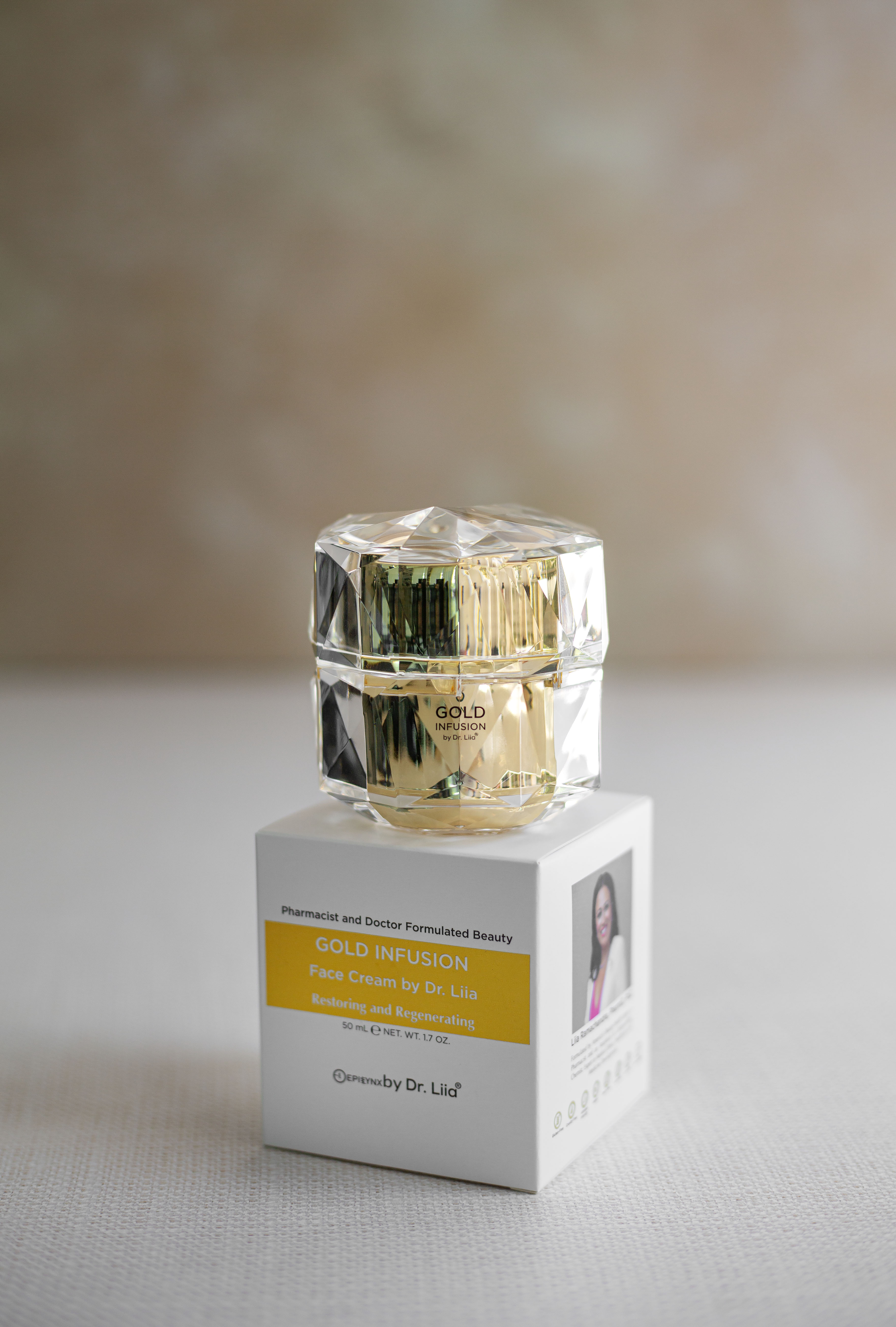 Anti-Aging Gold Infusion Face Cream – Vegan & Gluten-Free by EpiLynx