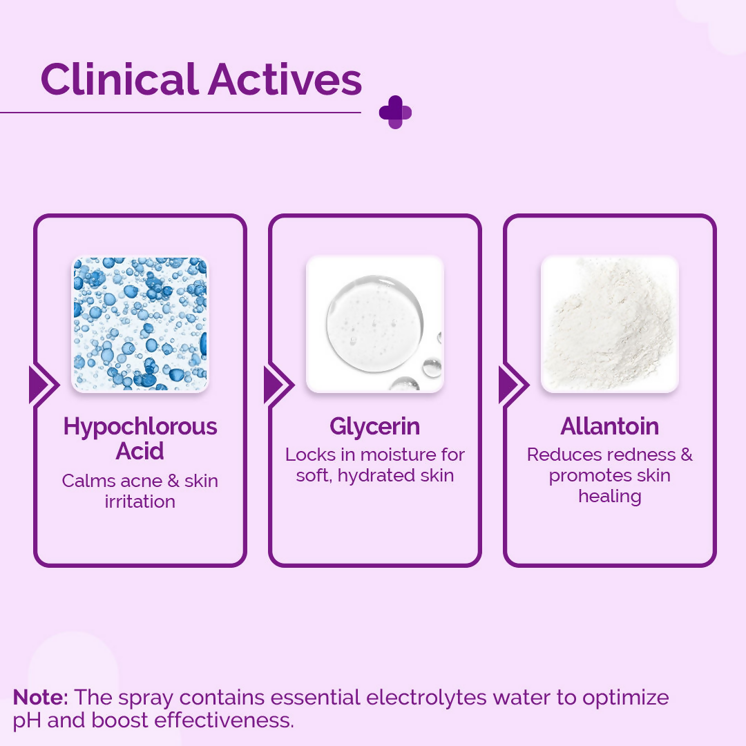 The Derma Co Hypochlorous Anti-Acne Hydrating Spray