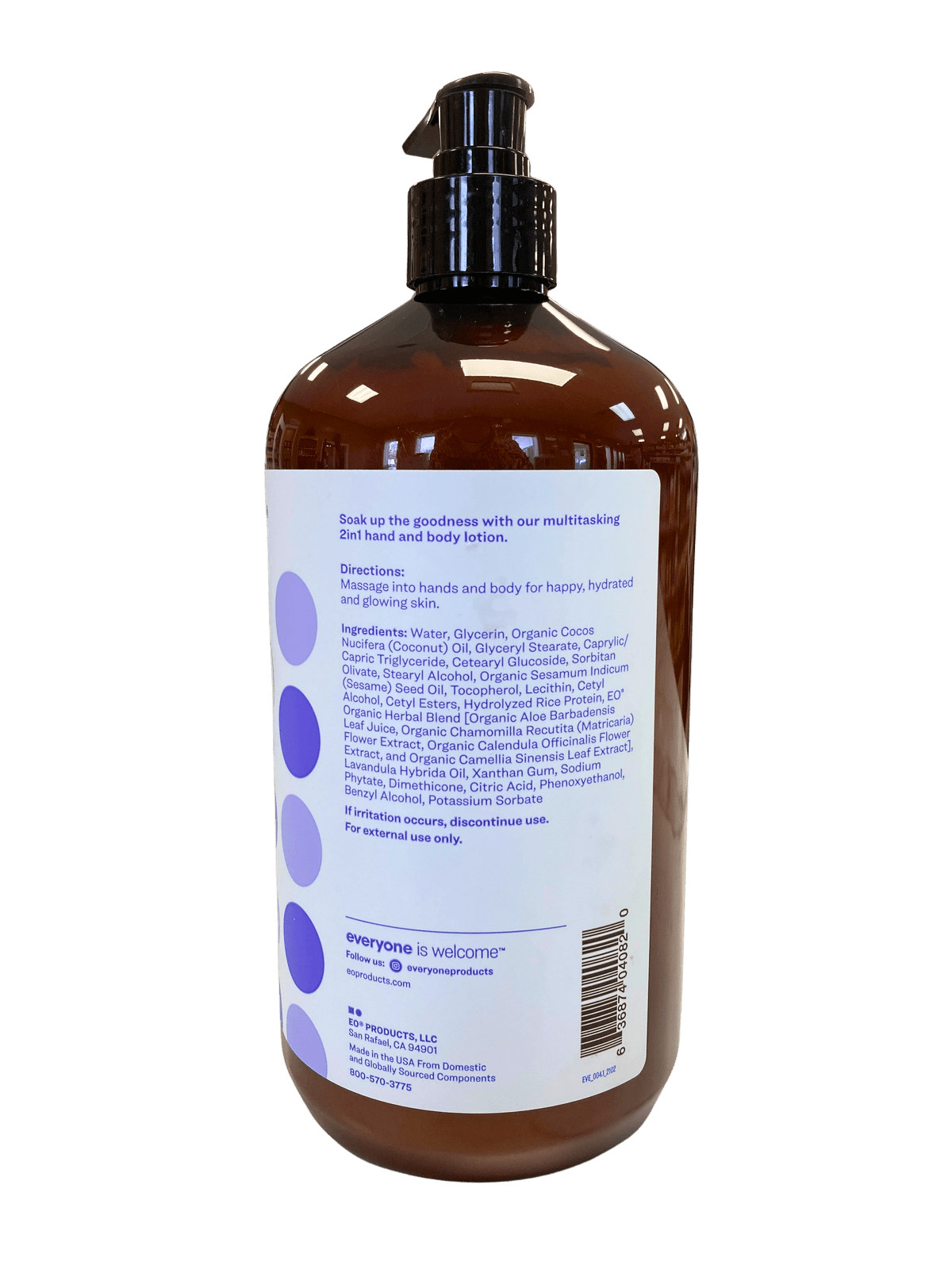 Lotion, Everyone Nourishing, Lavender Aloe, 32oz by Country Life Natural Foods