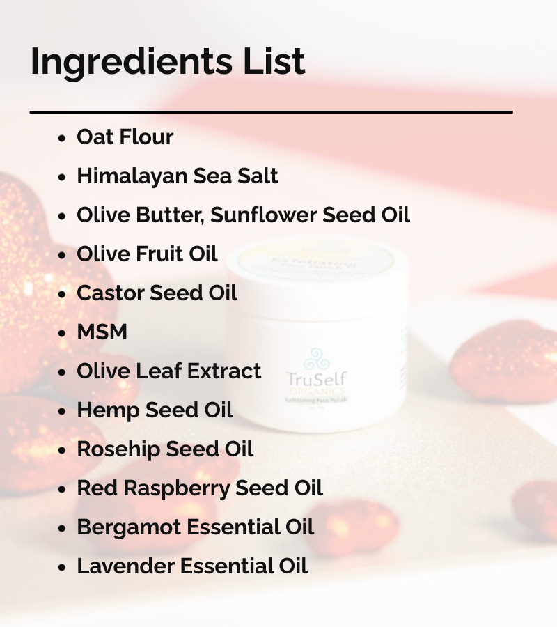 Exfoliating Face Polish by TruSelf Organics