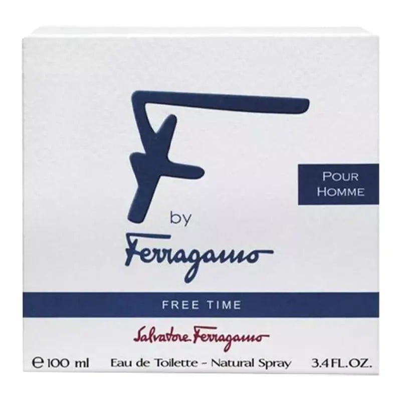 F Free Time By Salvatore Ferragamo For Men 3.3oz EDT Spray by perfumesandrea