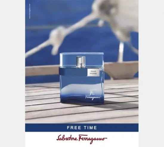 F Free Time By Salvatore Ferragamo For Men 3.3oz EDT Spray