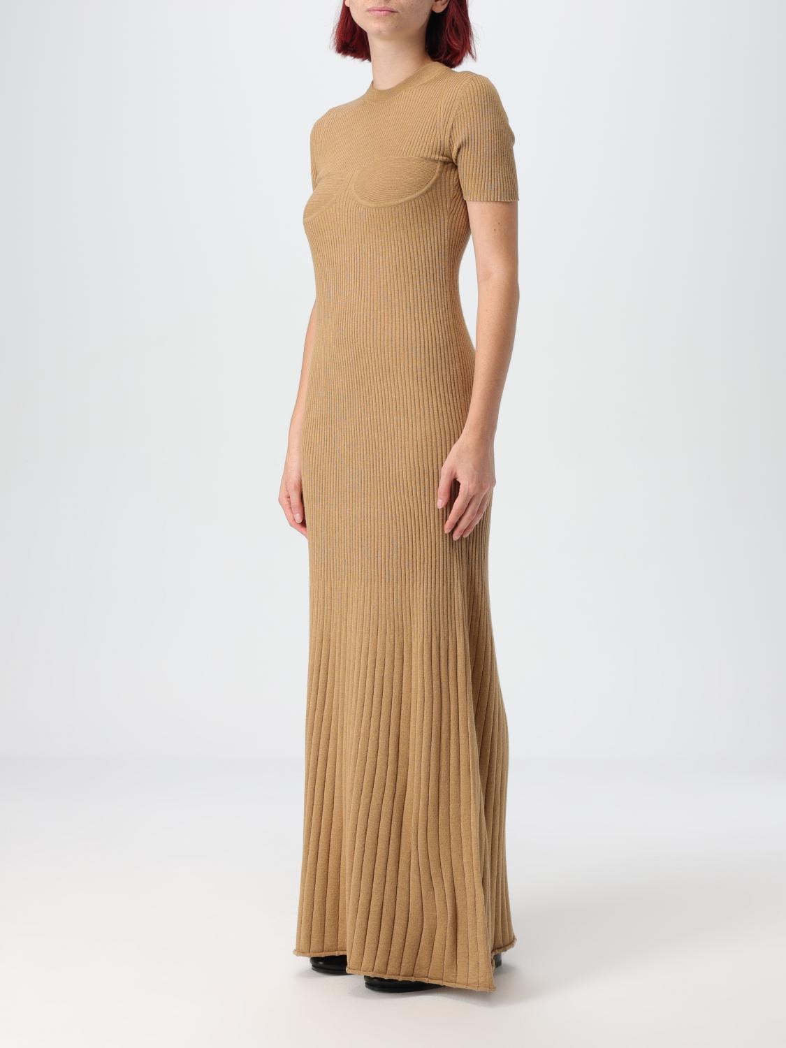Max Mara Dress Woman Beige by Luosophy