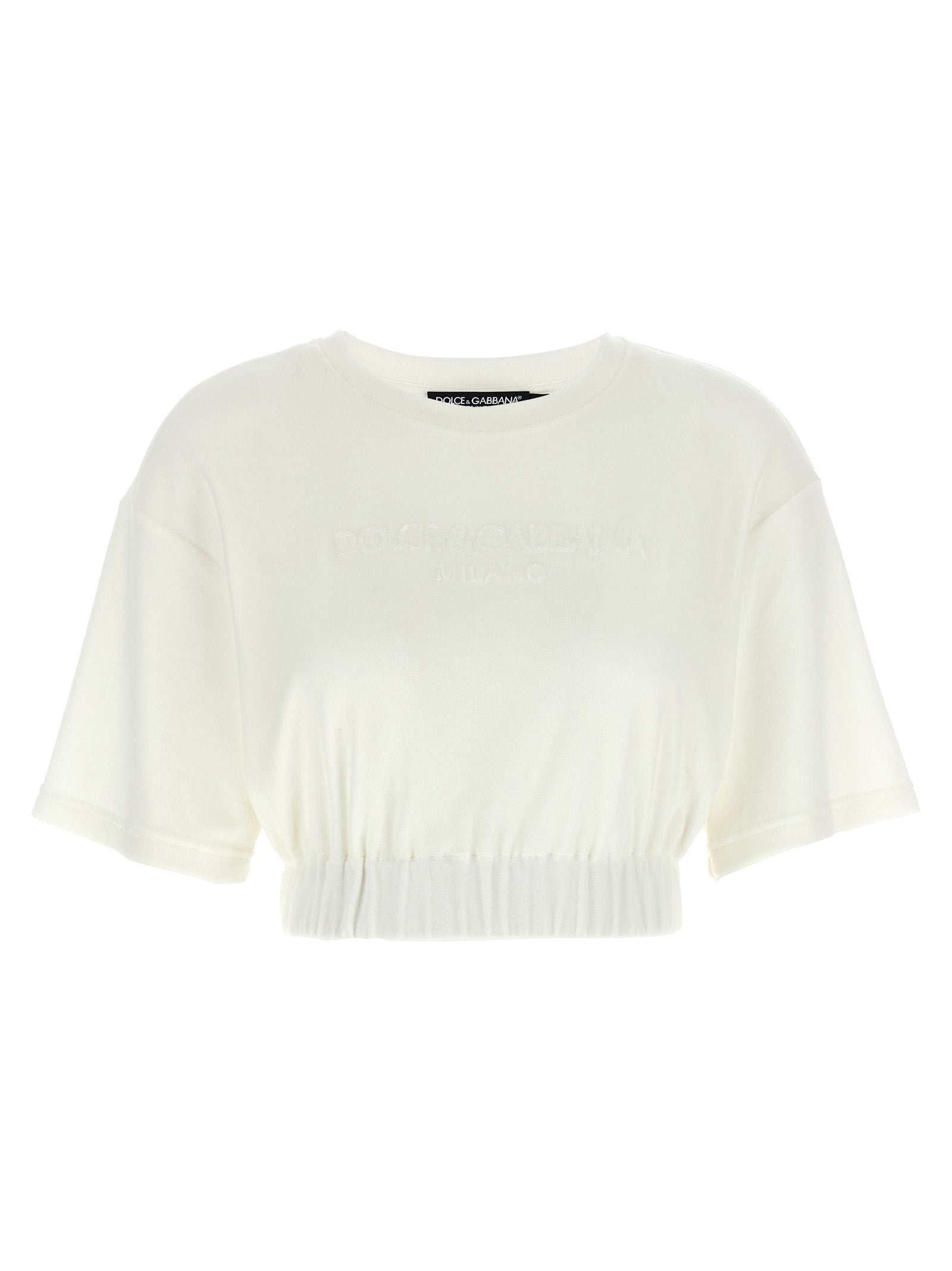 Dolce & Gabbana Women Logo Chenille Top DestGlow