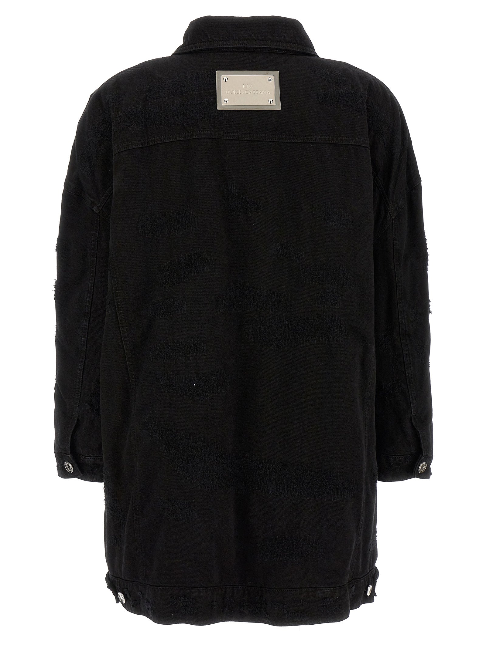 Dolce & Gabbana Women Denim Long Jacket by Luosophy