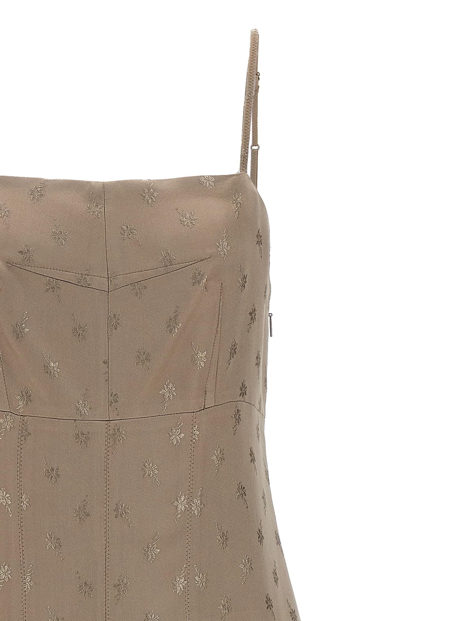 Fendi Women Satin Midi Dress DestGlow