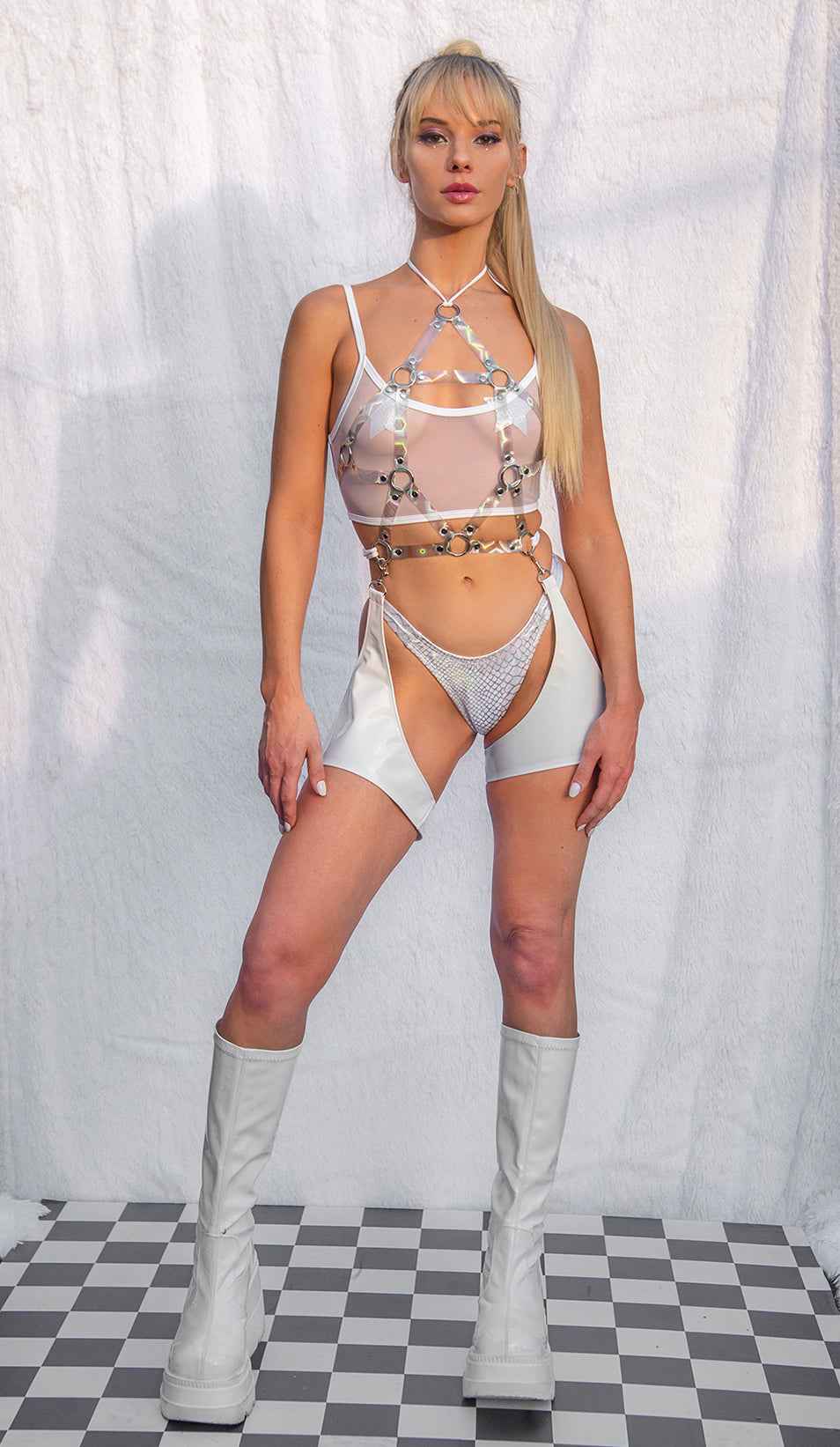 Galactic Glow Rave Star Harness