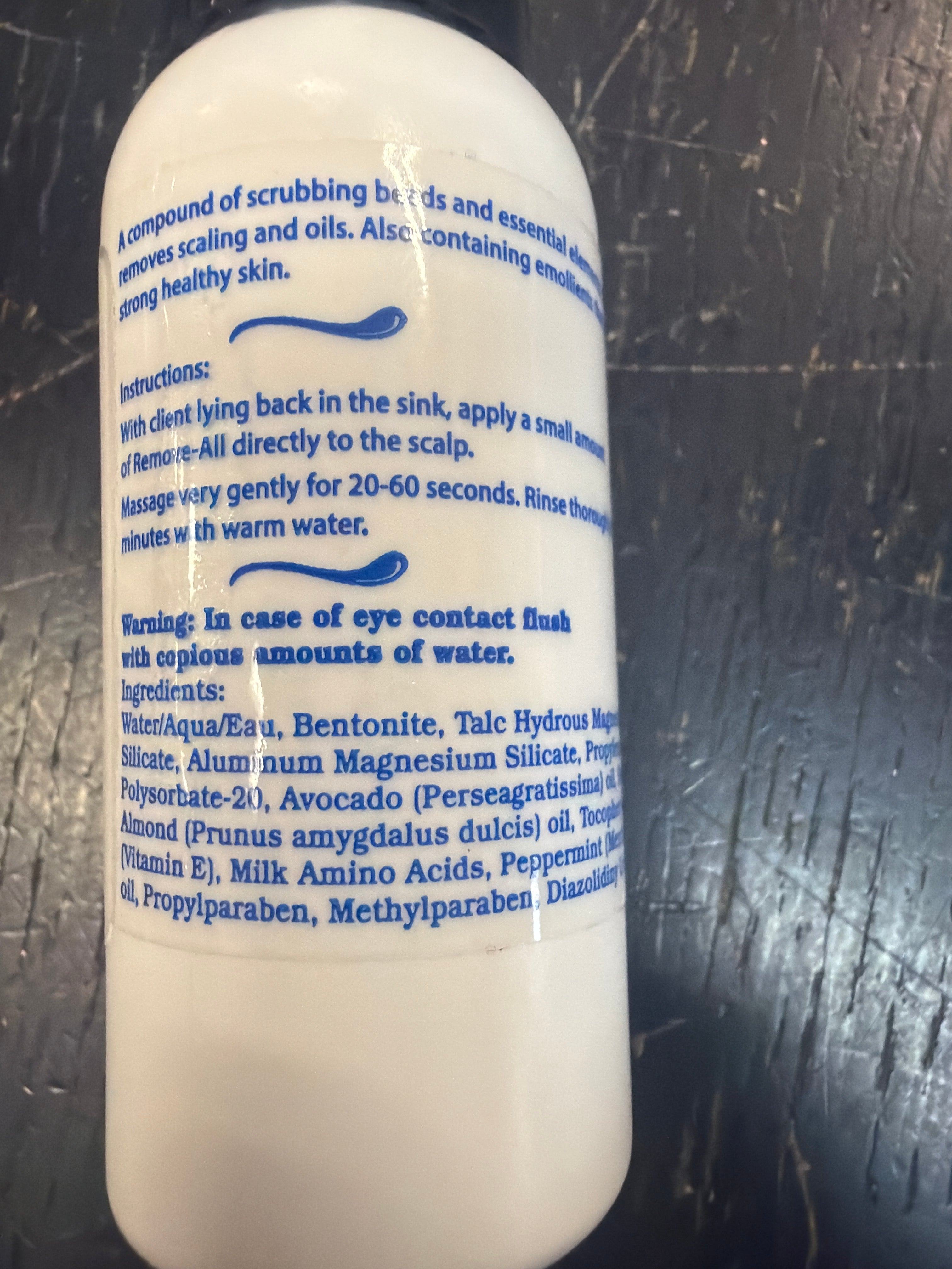 GhostBond Remove-All Scalp Exfoliating Gel 2oz small bottle