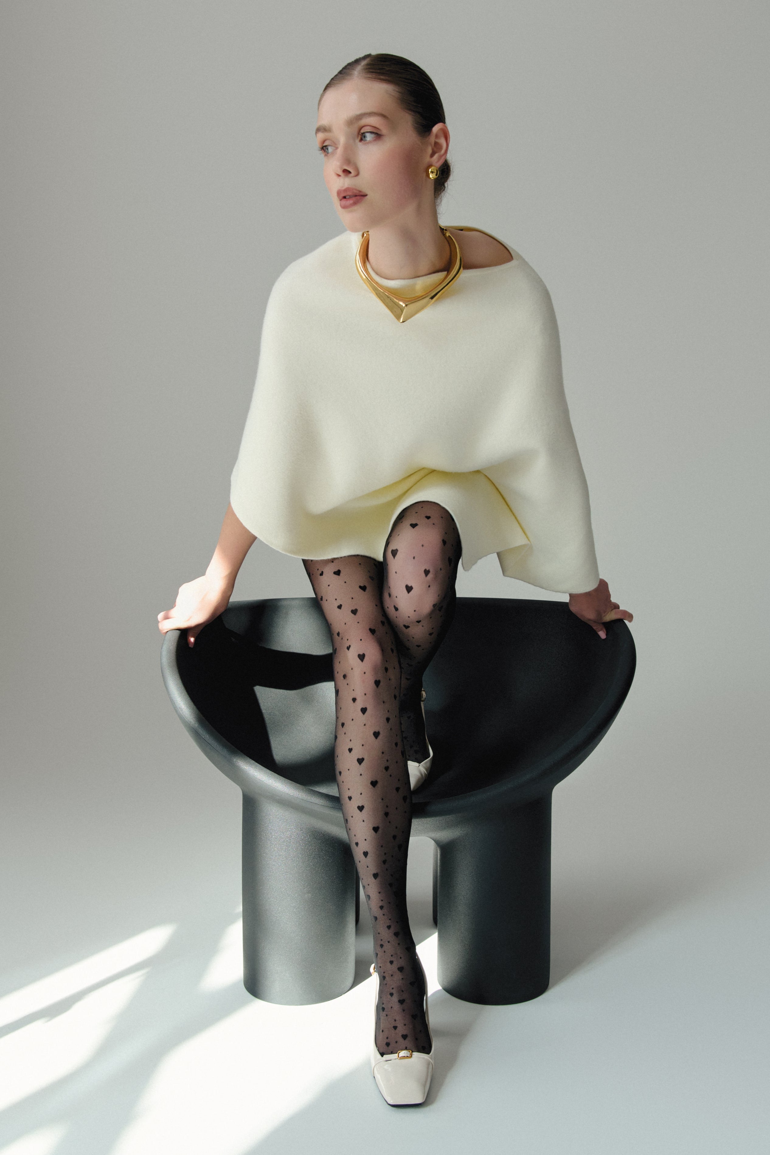 Fantasy Tights Conte Feeling - Hearts and Dots - DestGlow