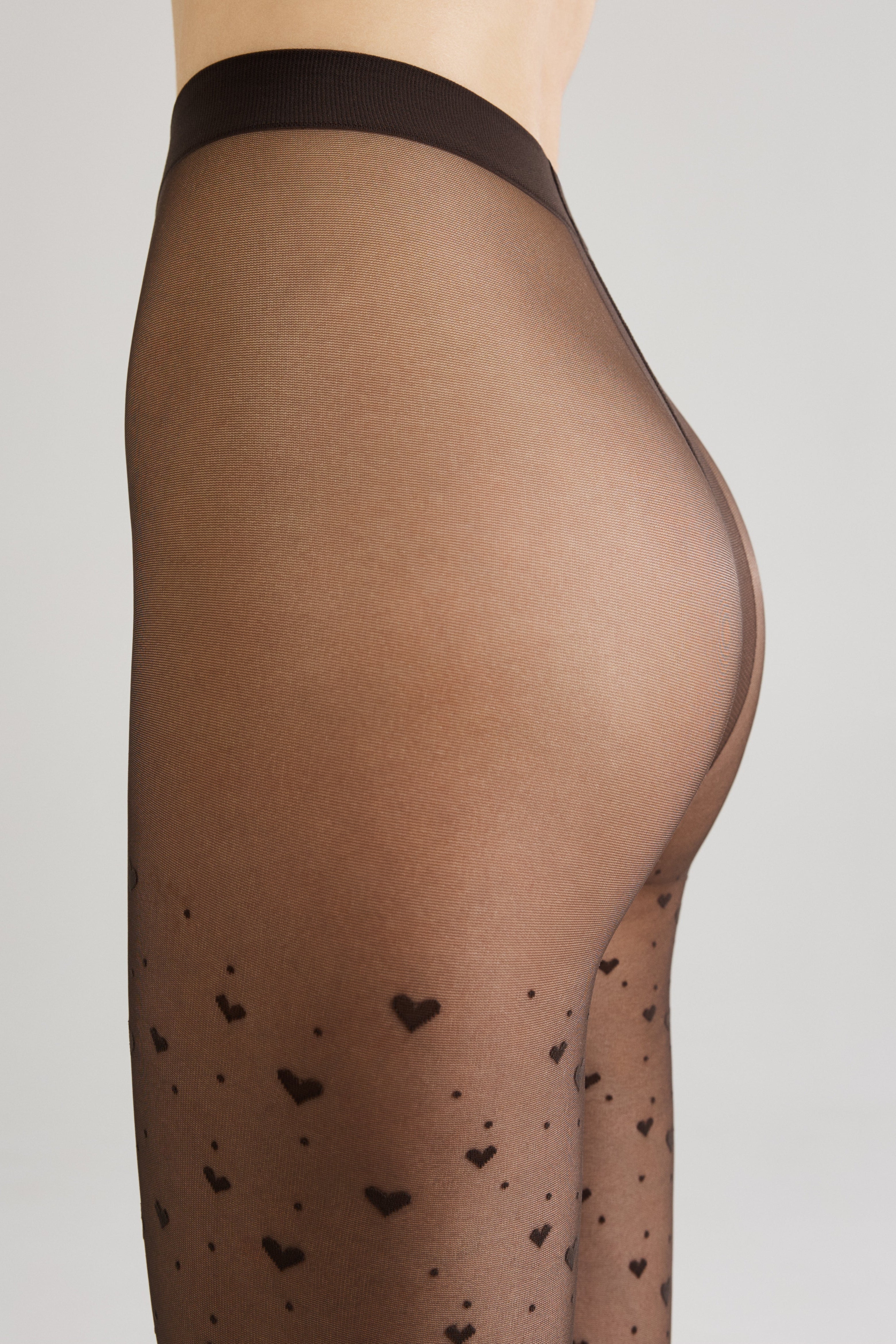 Fantasy Tights Conte Feeling - Hearts and Dots - DestGlow