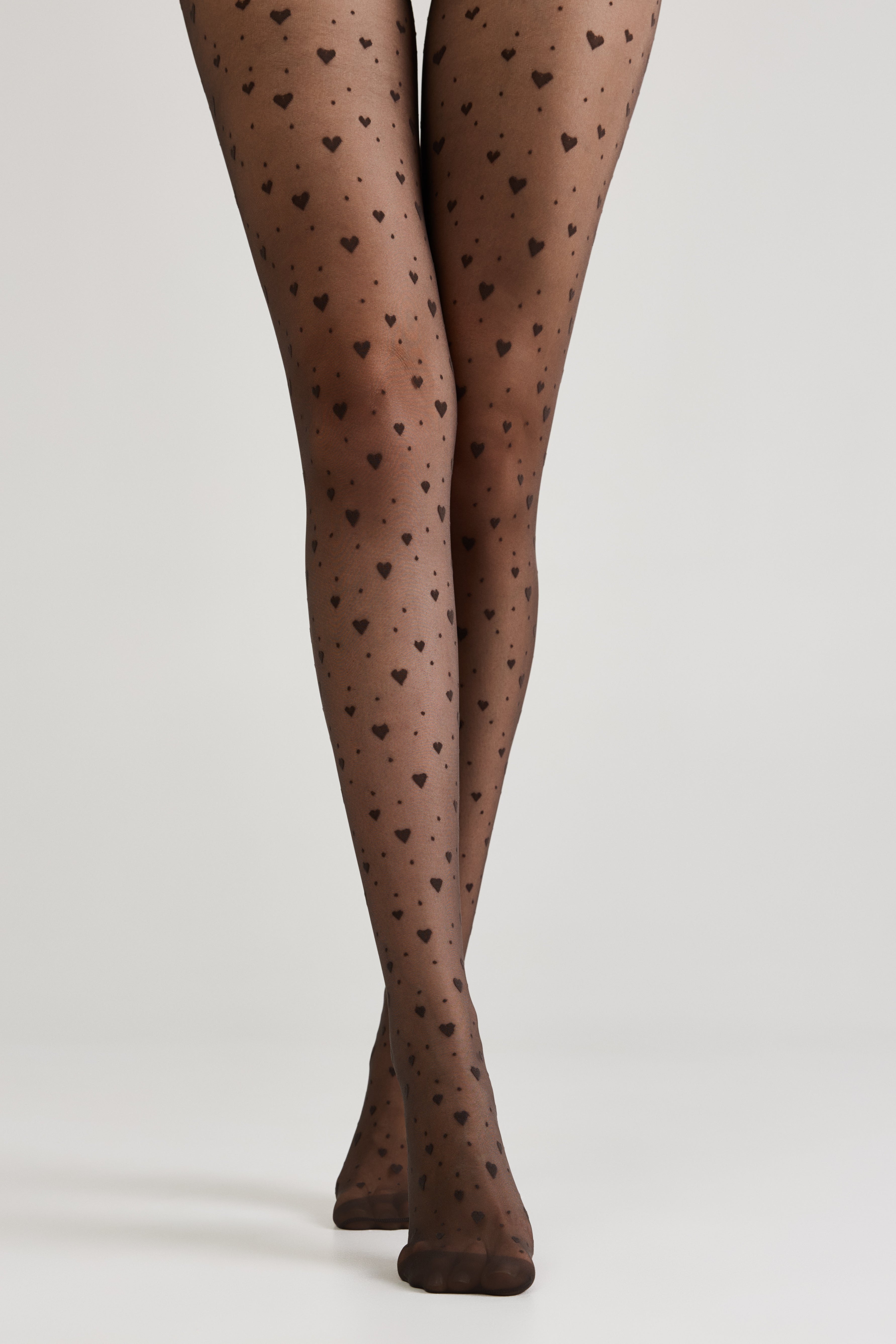 Fantasy Tights Conte Feeling - Hearts and Dots - DestGlow