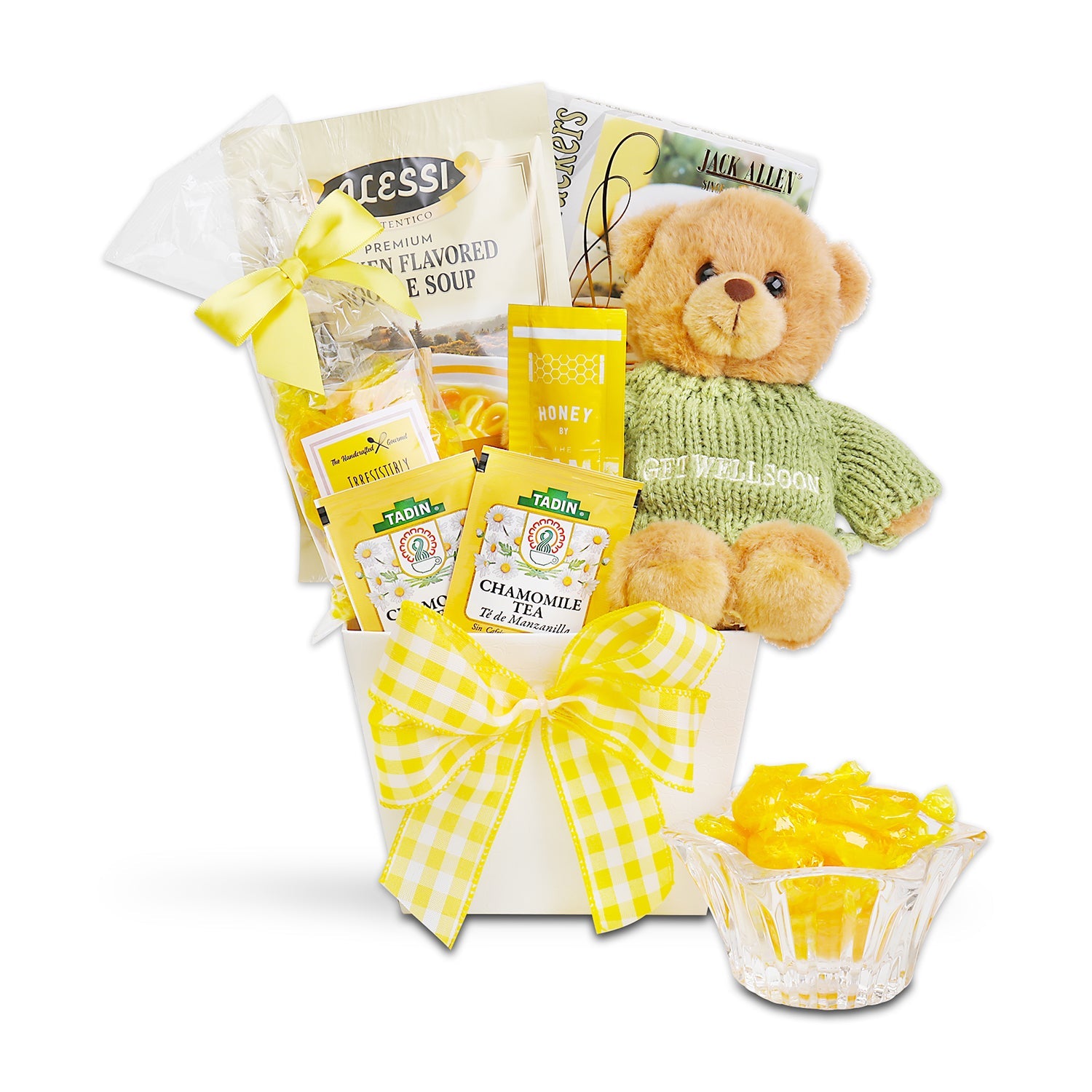 Hugs & Well Wishes Gift Basket