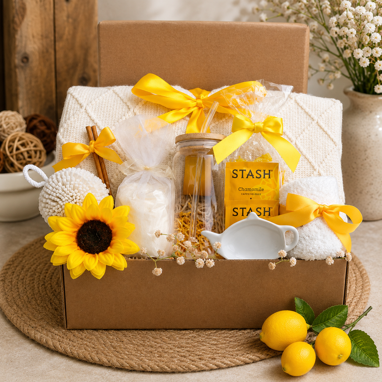 My Sunshine Self Care Gift Box DestGlow