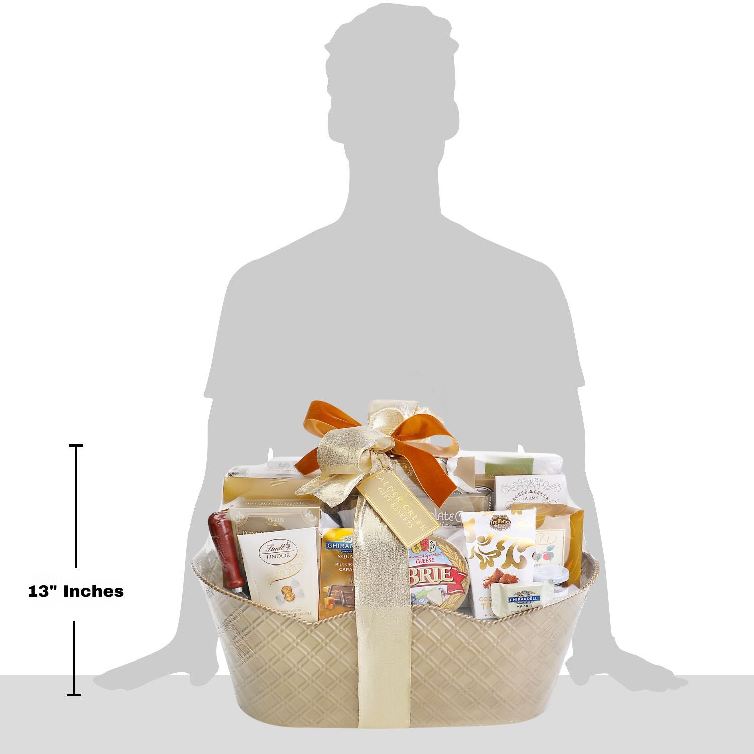 Corporate VIP Sweet & Savory Gift Basket DestGlow