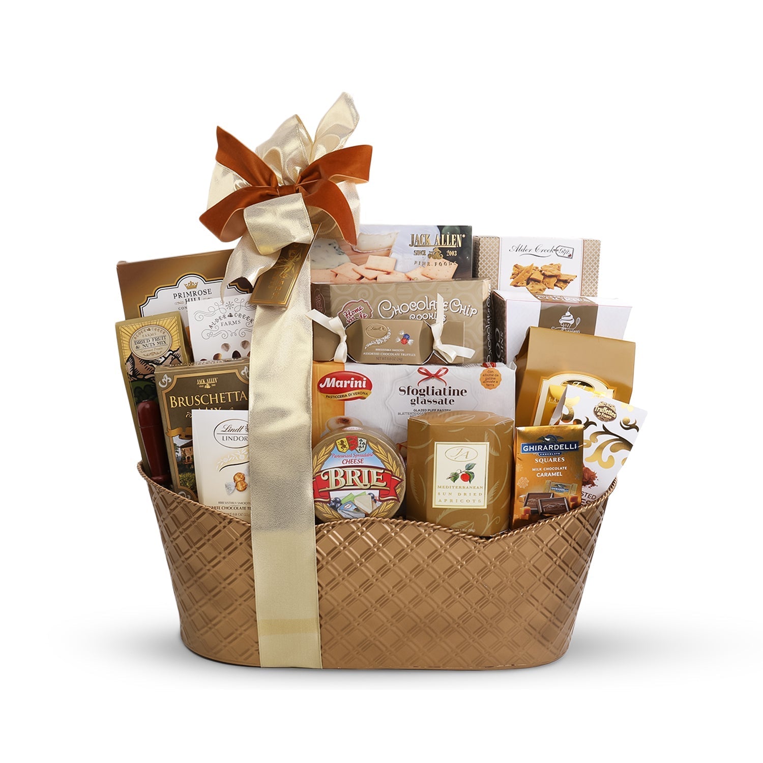 Corporate VIP Sweet & Savory Gift Basket DestGlow