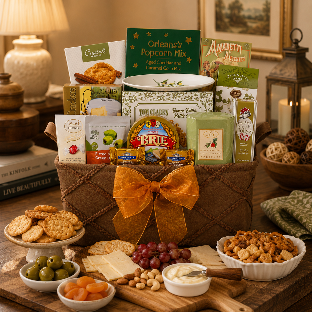 The Ambassador Savory Gift Basket DestGlow