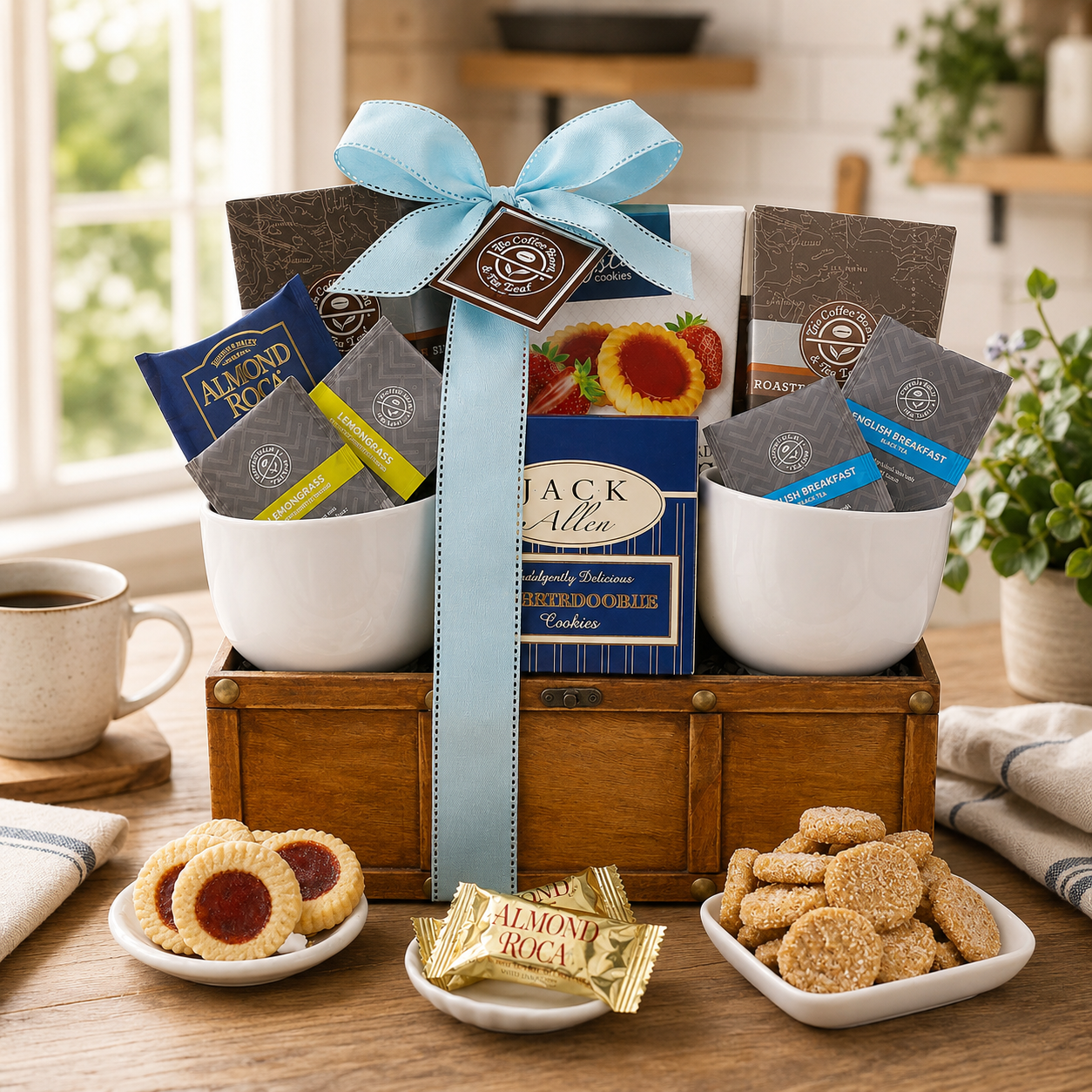 Coffee Bean & Tea Leaf Signature Blend Gift Basket by Alder Creek Gift Baskets
