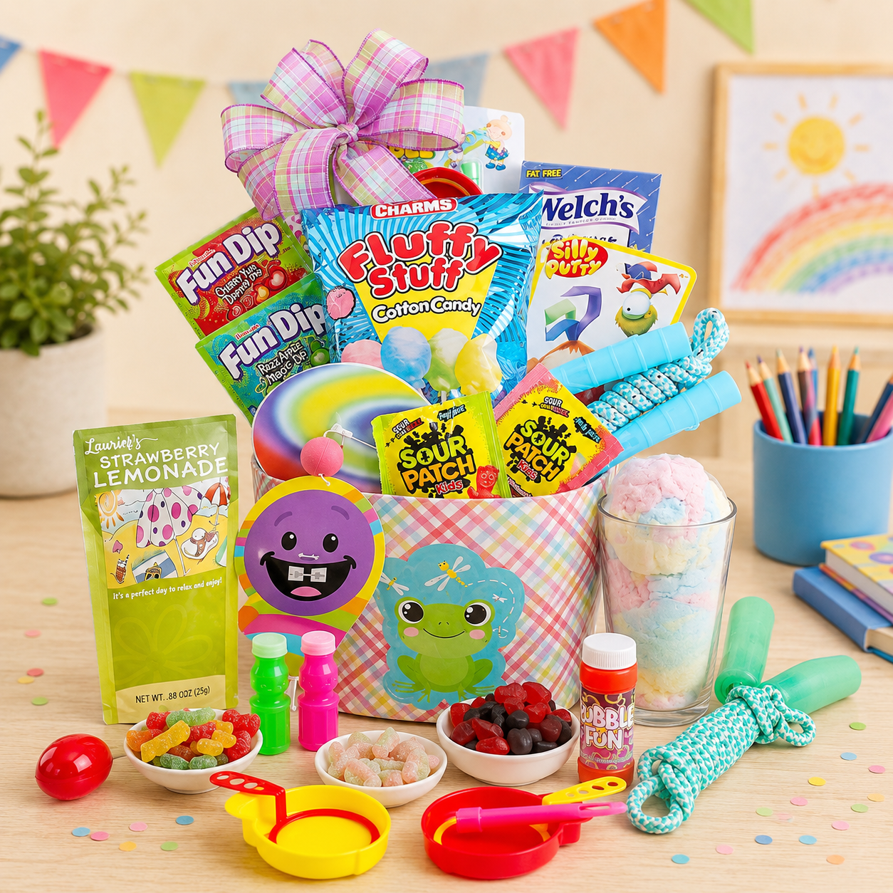 Outdoor Activity & Treats Gift Basket DestGlow