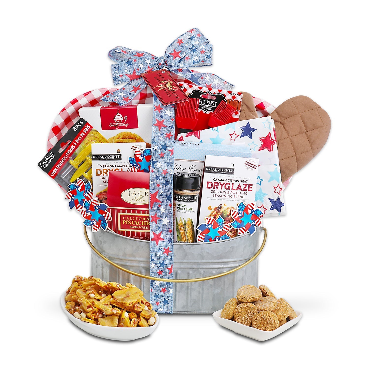Grillin and Chillin BBQ Gift Basket for Summer DestGlow