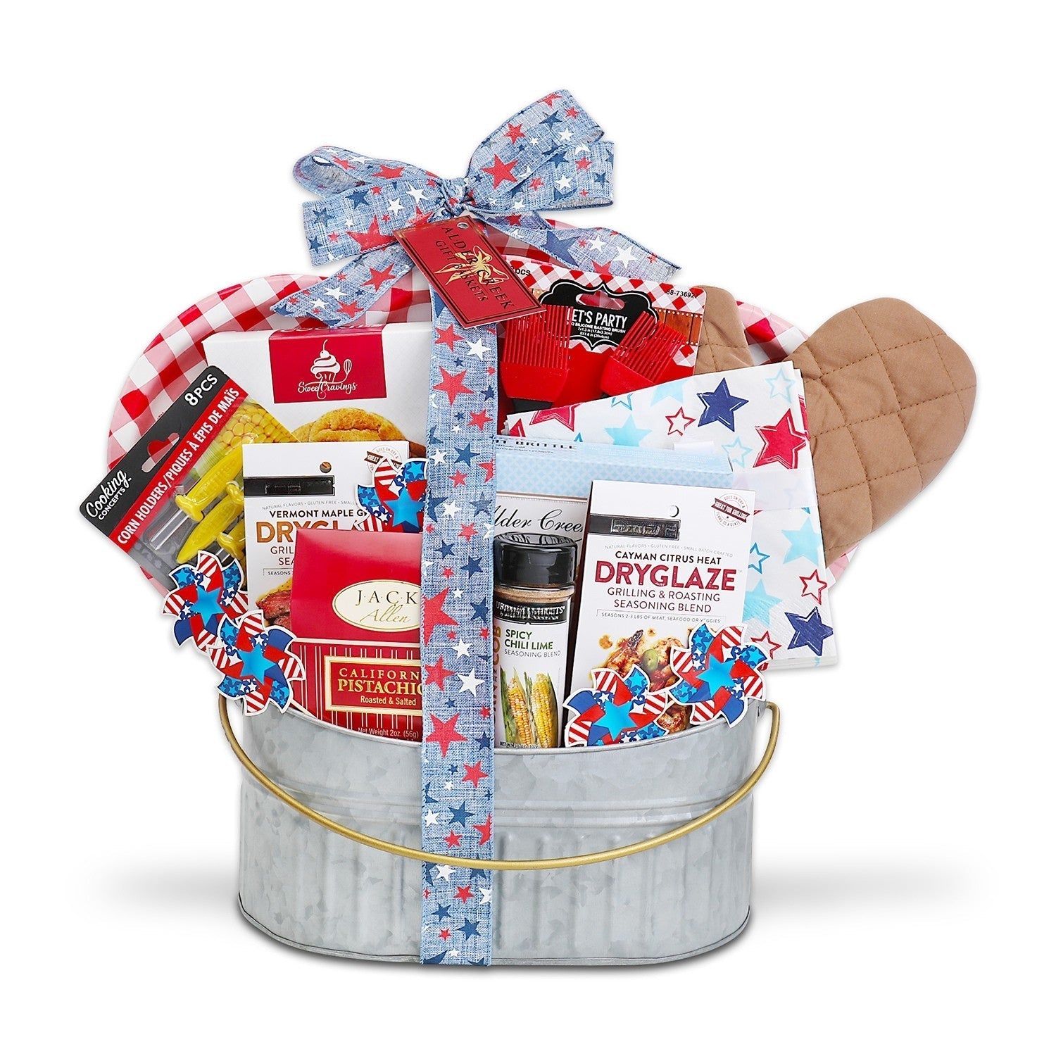 Grillin and Chillin BBQ Gift Basket for Summer DestGlow