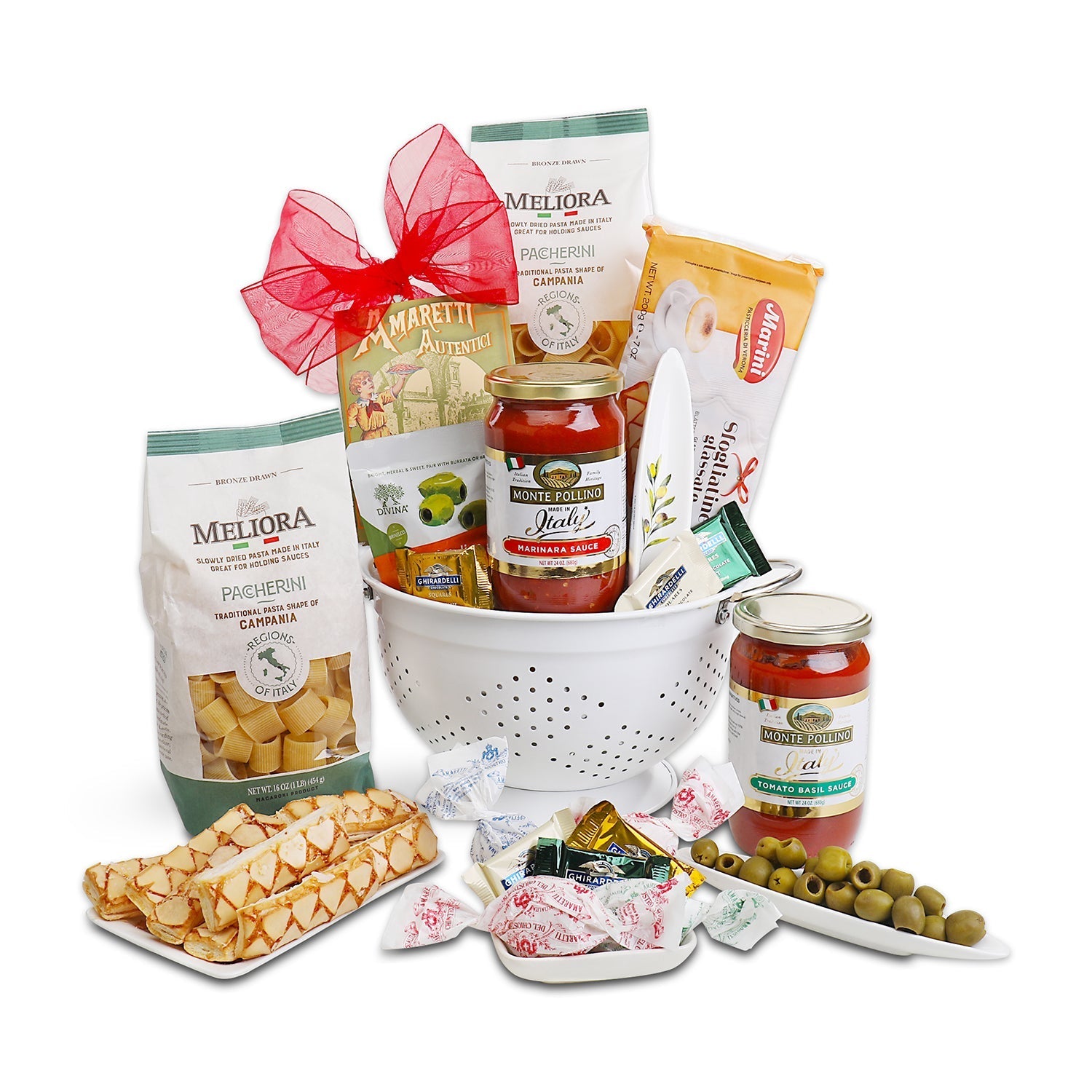 Taste of Italy Pasta Gift Basket DestGlow